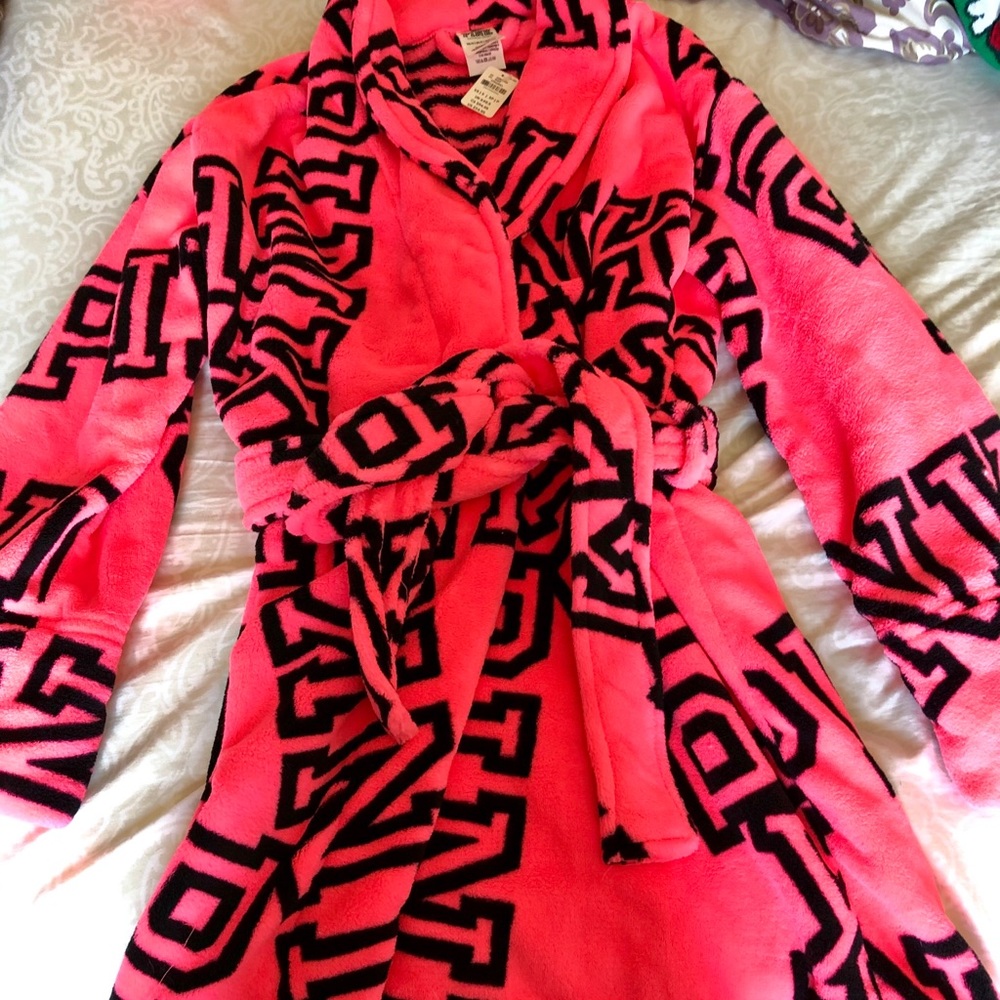 VS Pink Robe